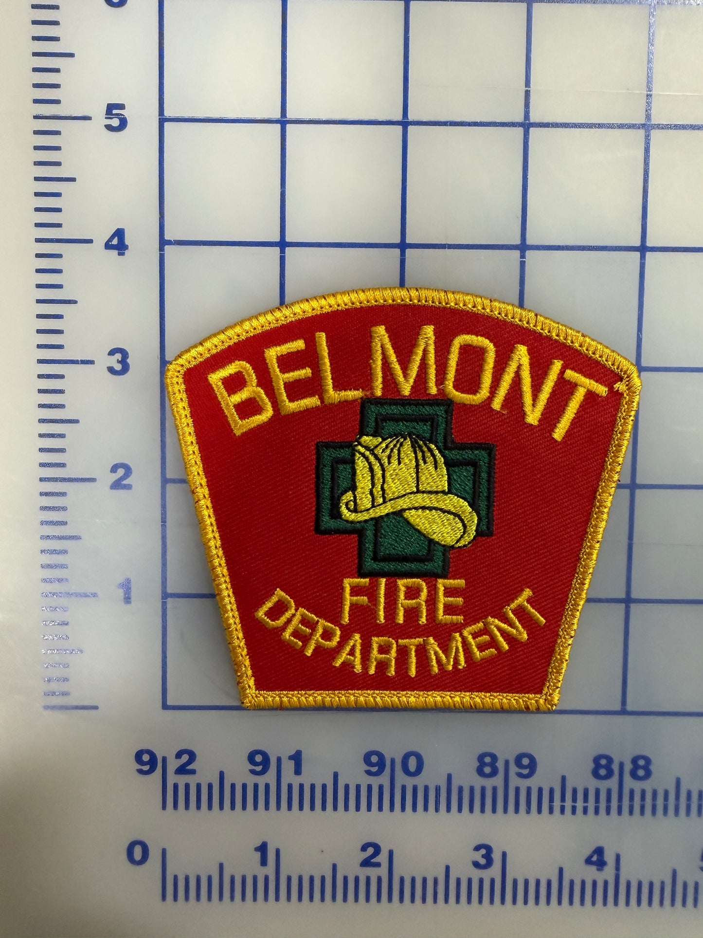 Belmont, MA Fire Department Patch