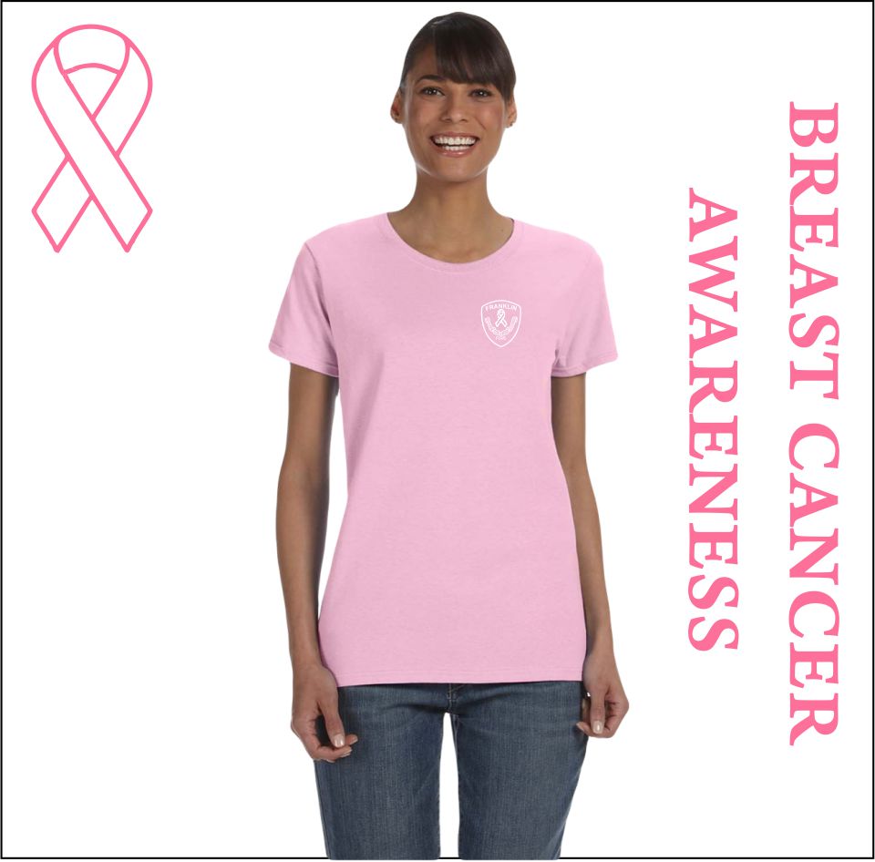 Franklin Fire Men's Breast Cancer Shirts