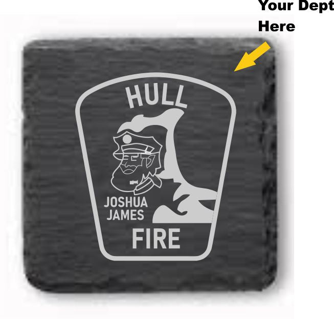 Slate Laser Engraved Coasters (Set or 4) 116