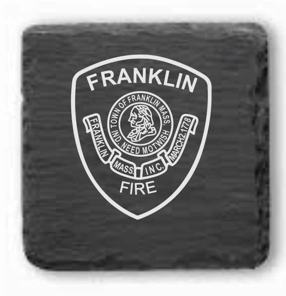 Franklin Fire Slate Coasters