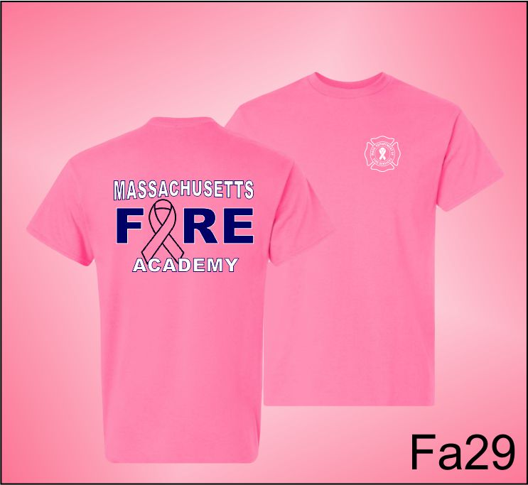 Fire Academy Breast Cancer Hoodie