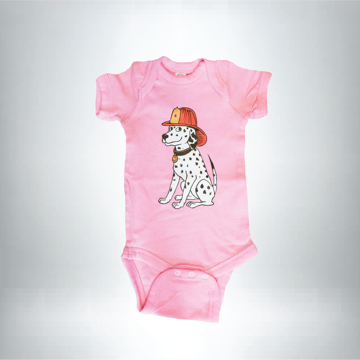 Dalmatian Fire Dog Baby Onesie