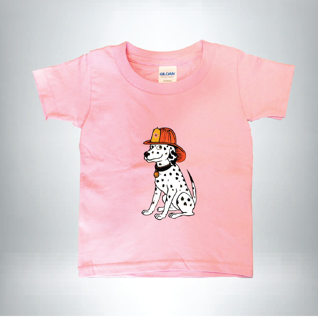 Dalmatian Fire Dog Toddler Tee
