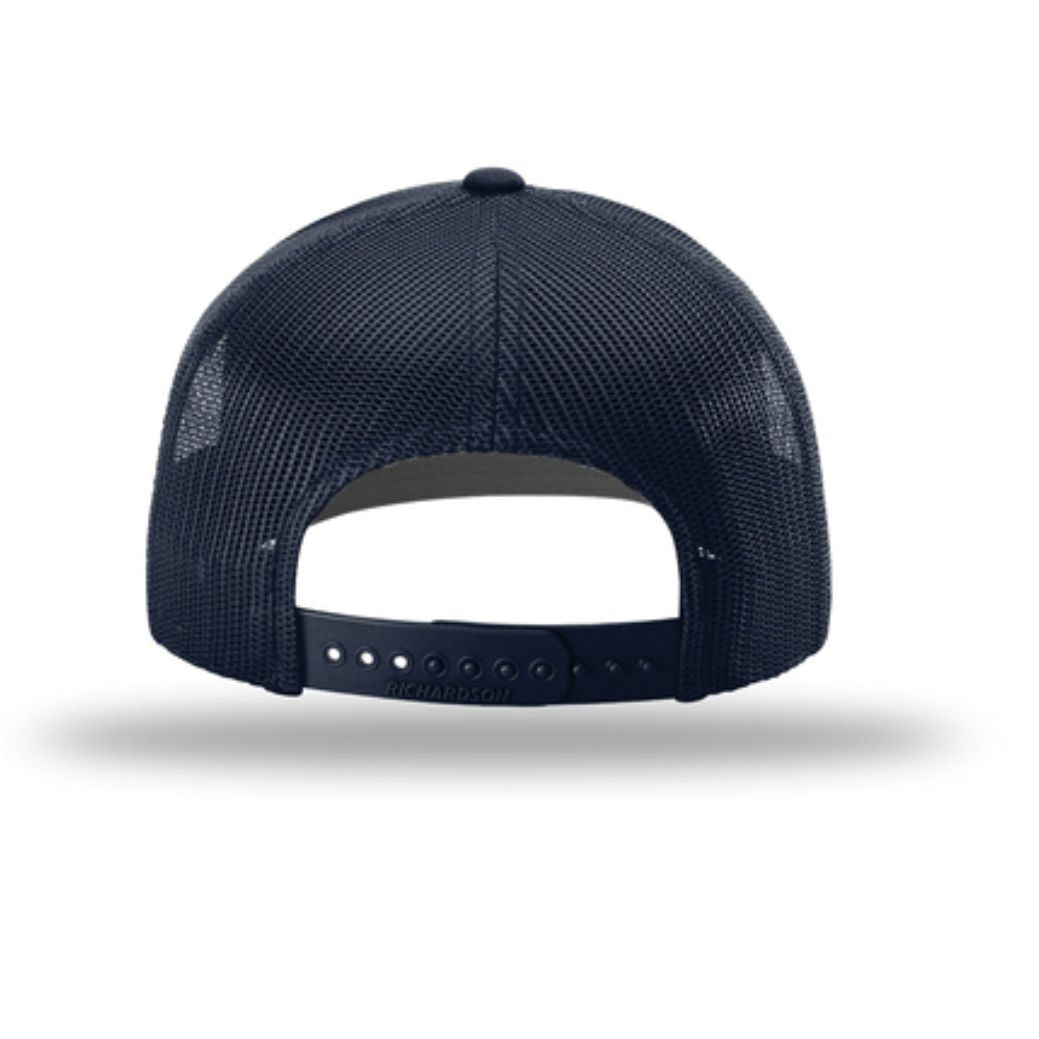 Custom Richardson 112 Department Snapback Hat (Navy)