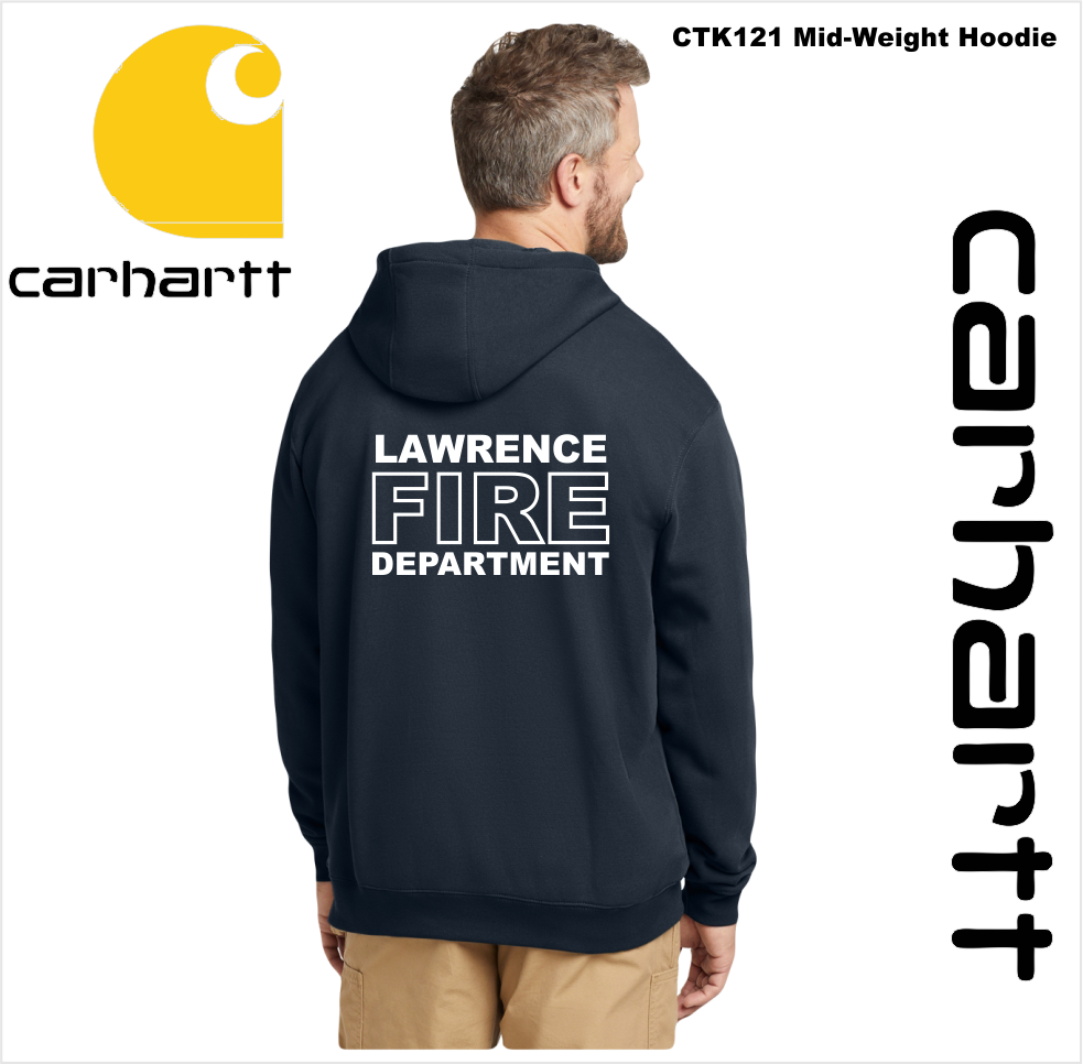 Lawrence Fire Carhartt Mid-Weight Hoodie 121