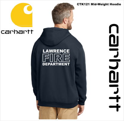 Lawrence Fire Carhartt Mid-Weight Hoodie 121