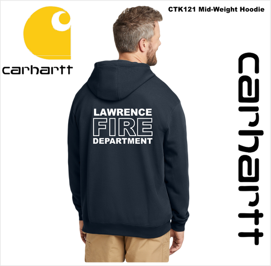 Lawrence Fire Carhartt Mid-Weight Hoodie 121