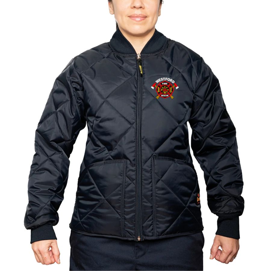 The Bravest Game Diamond Quilt Jacket Ladies Fit