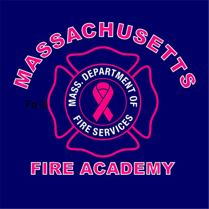 Mass Fire Academy Breast Cancer T-Shirt
