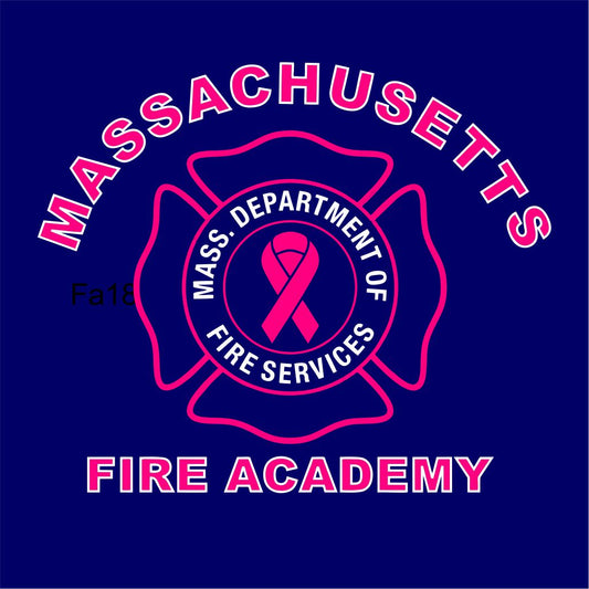 Mass Fire Academy Breast Cancer T-Shirt