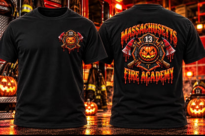 Massachusetts Fire Academy Halloween T-shirt 2