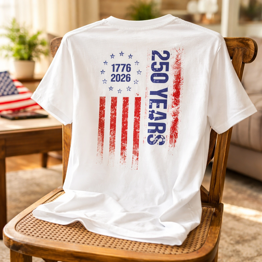 250th Distressed T-Shirt