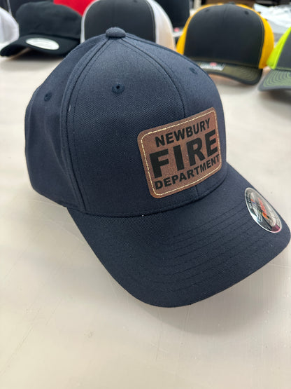 Newbury Fire Leather Patch Hats