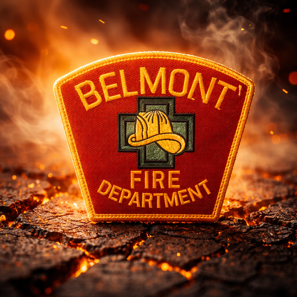 Belmont, MA Fire Department Patch