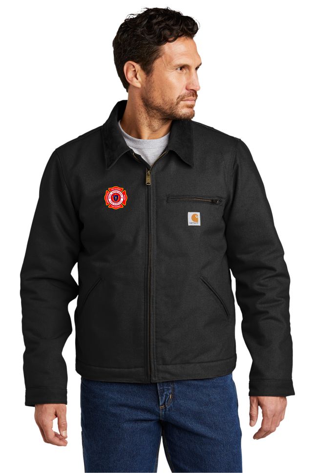 Carhartt men's duck detroit jacket best sale