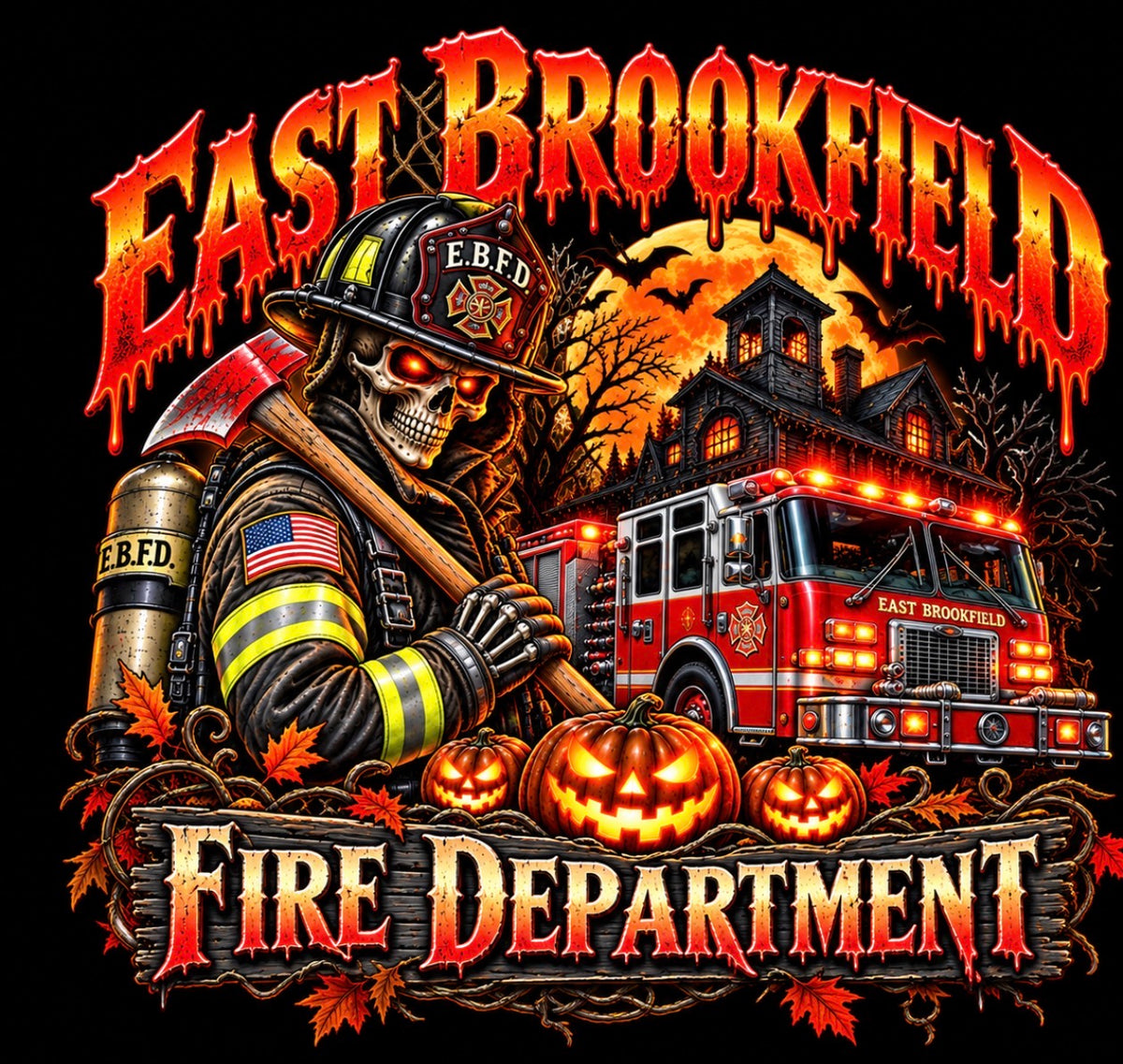 East Brookfield Halloween T-shirt