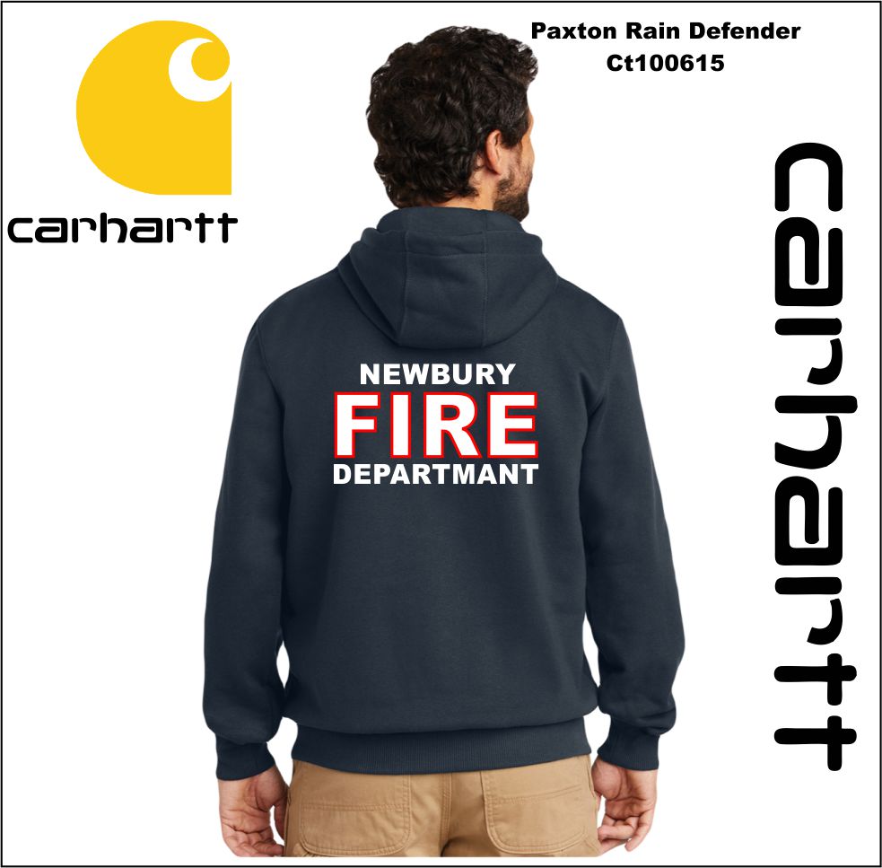 Newbury Fire Carhartt ® Rain Defender ® Paxton Heavyweight Hooded Sweatshirt