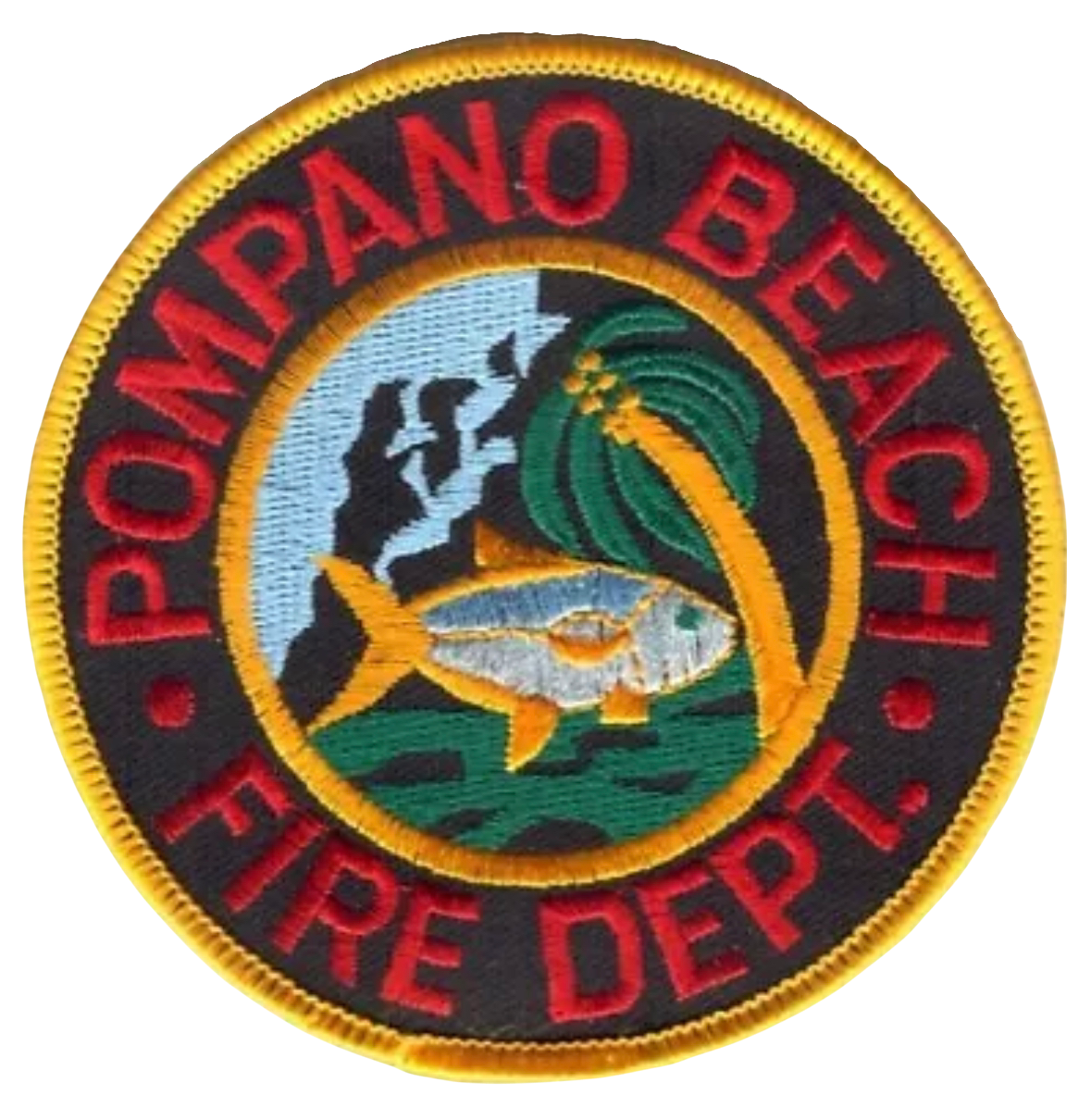 Depart Patch Decal