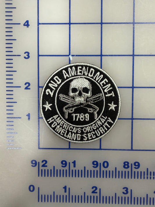 2nd Amendment Hat Patch