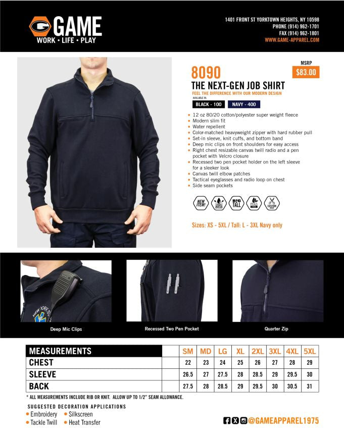 Game Next-Gen Job Shirt
