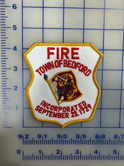 Bedford, MA Fire Department Patch
