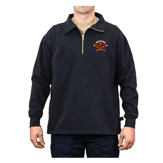 55 Custom Department Game Patriot Open Bottom Response Shirt