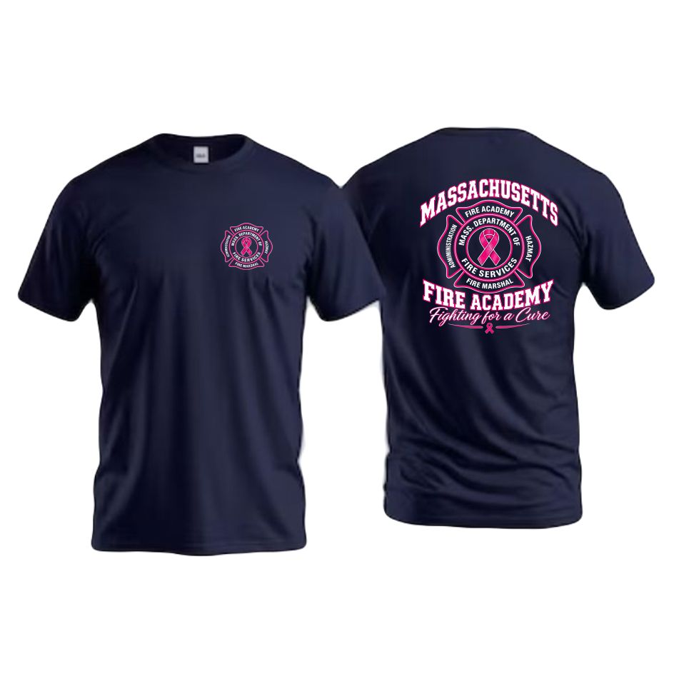Mass Fire Academy Breast Cancer Tees and Hoodies