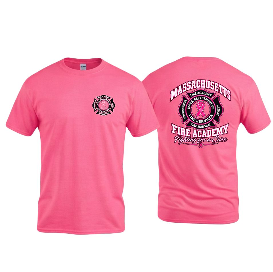 Mass Fire Academy Breast Cancer Tees and Hoodies