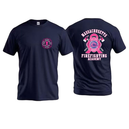 Crossed Axes Breast Cancer T-Shirt