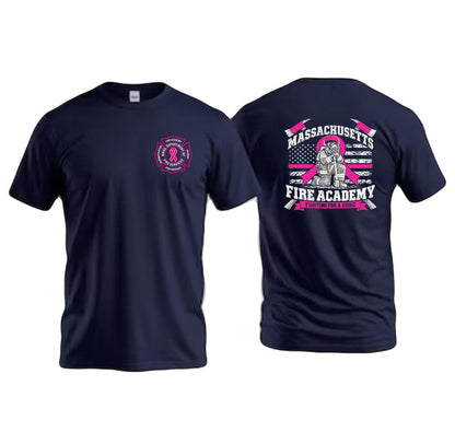 Mass Fire Academy Ghost Breast Cancer Tee