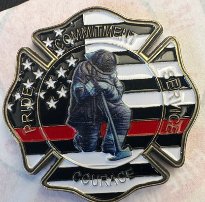 Fireman’s Prayer Challenge Coin