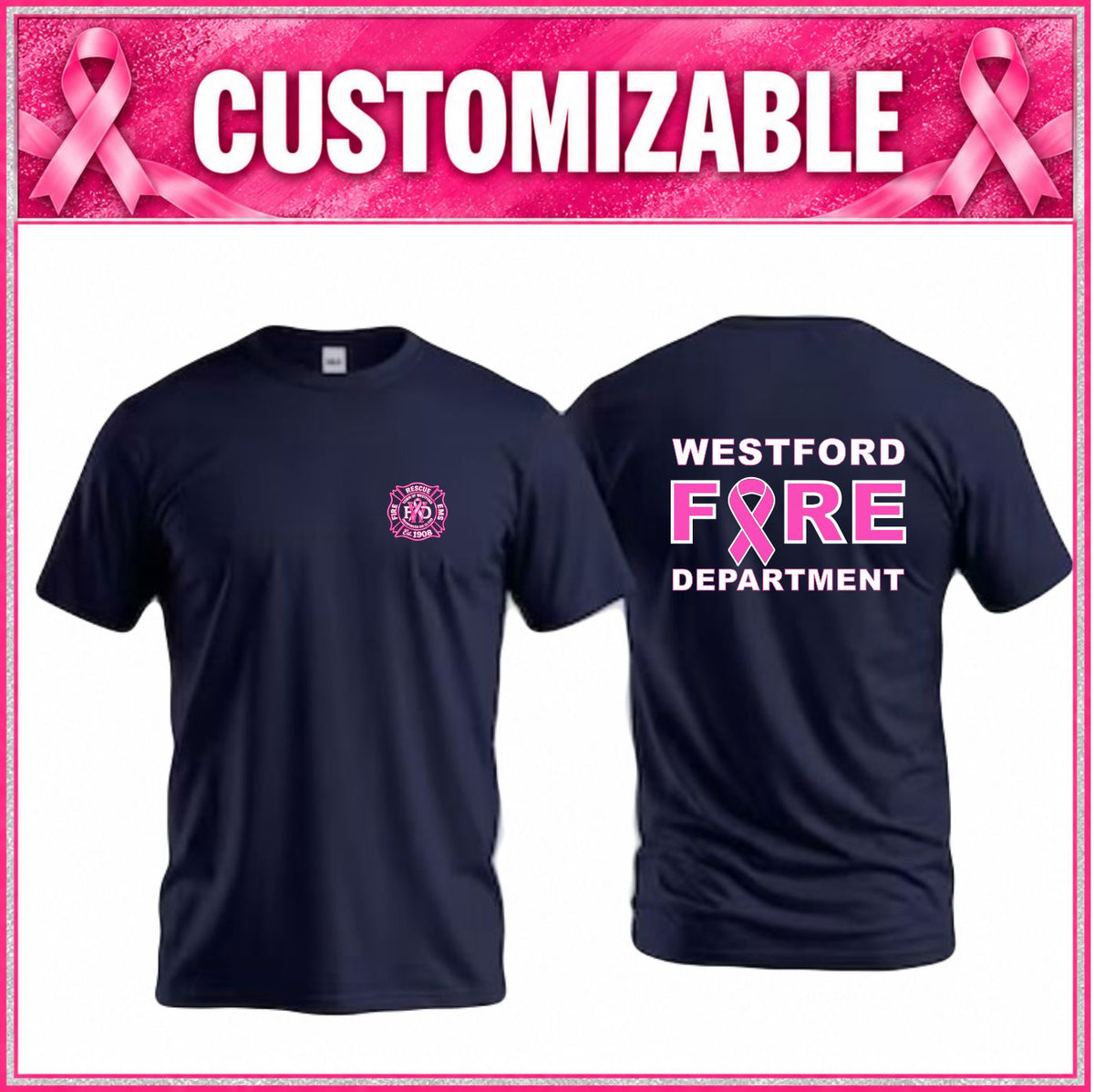Department Breast Cancer Hoodie