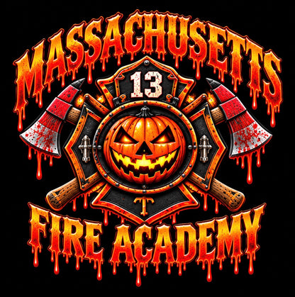 Massachusetts Fire Academy Halloween T-shirt 2