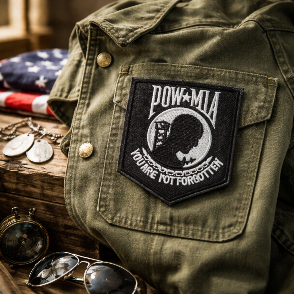 POW-MIA Hat Patch