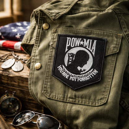 POW-MIA Hat Patch