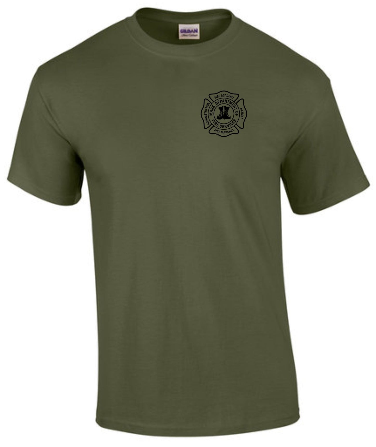 Military Green Distressed T
