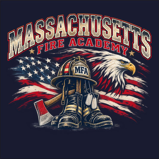 Massachusetts Fire Academy Eagle Tee