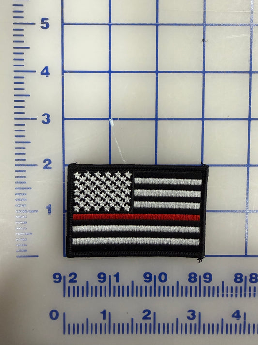 Thin Red Line Hat Patch