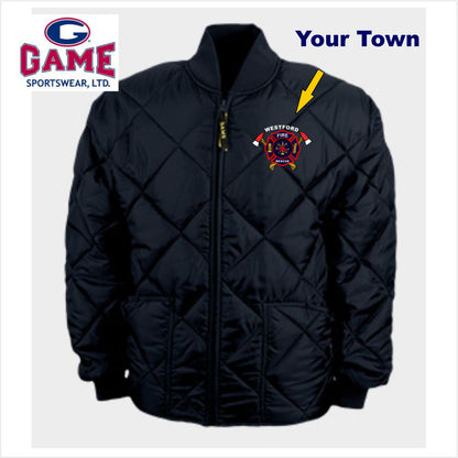 Game Diamond Quilt Jacket