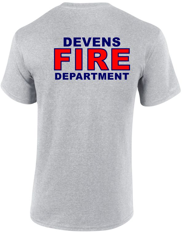 Devens Fire Cotton T-Shirt (3 color options)