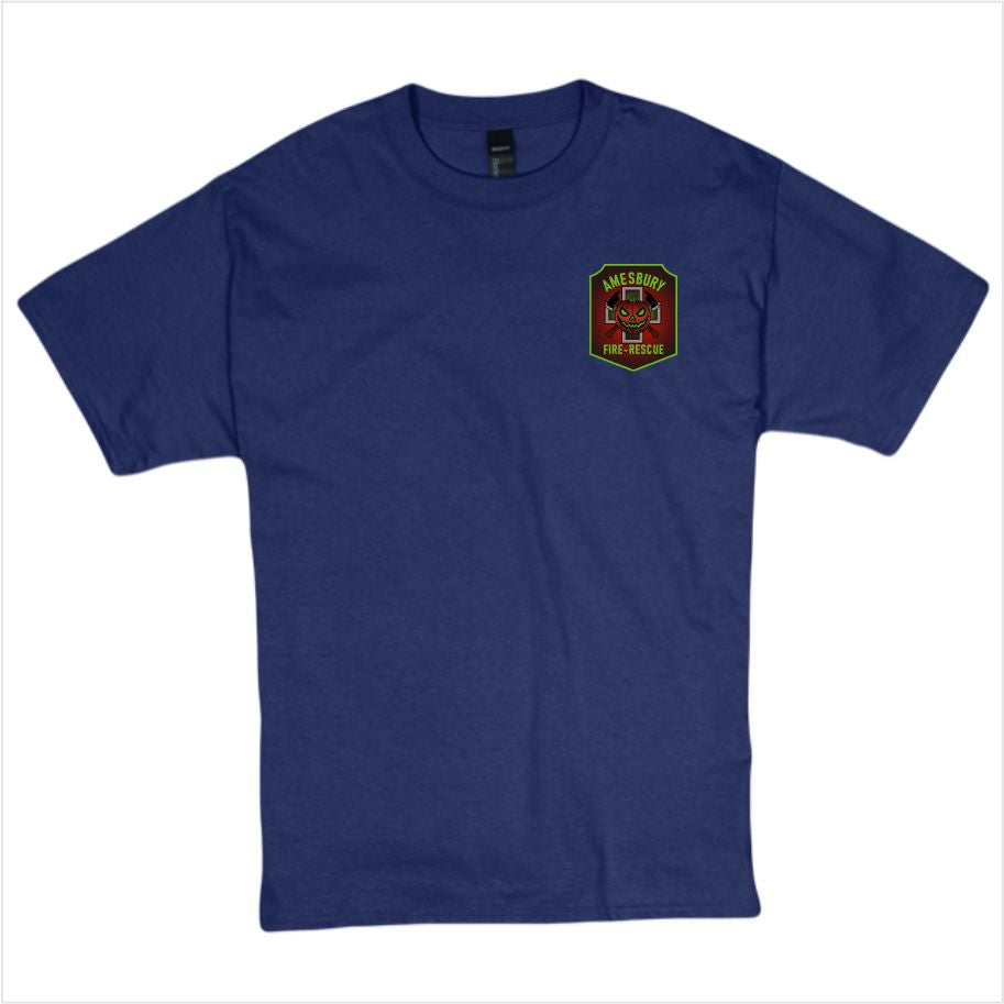 Amesbury Fire Dept Halloween T-Shirt