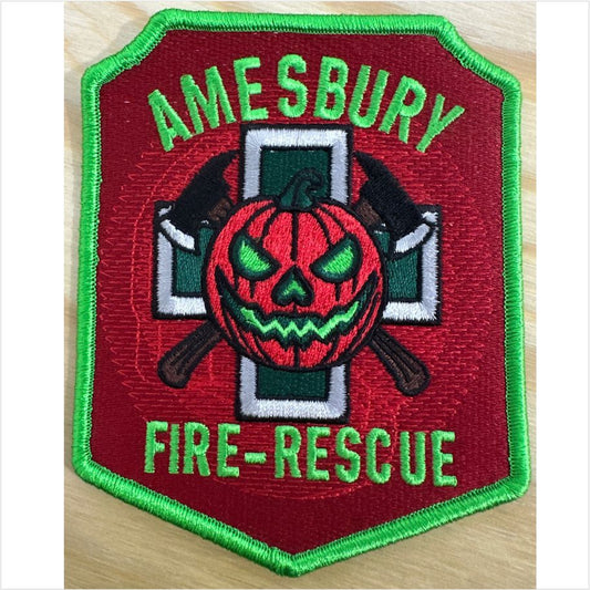 Amesbury Fire Halloween Patch