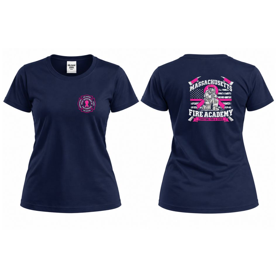 Massachusetts Fire Academy We Kneel T-Shirt