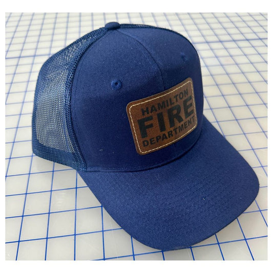 Laser Marked Leather Patch Hat
