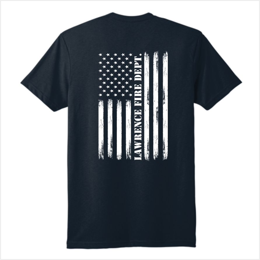 Lawrence Fire Next Level 6410 T-Shirt