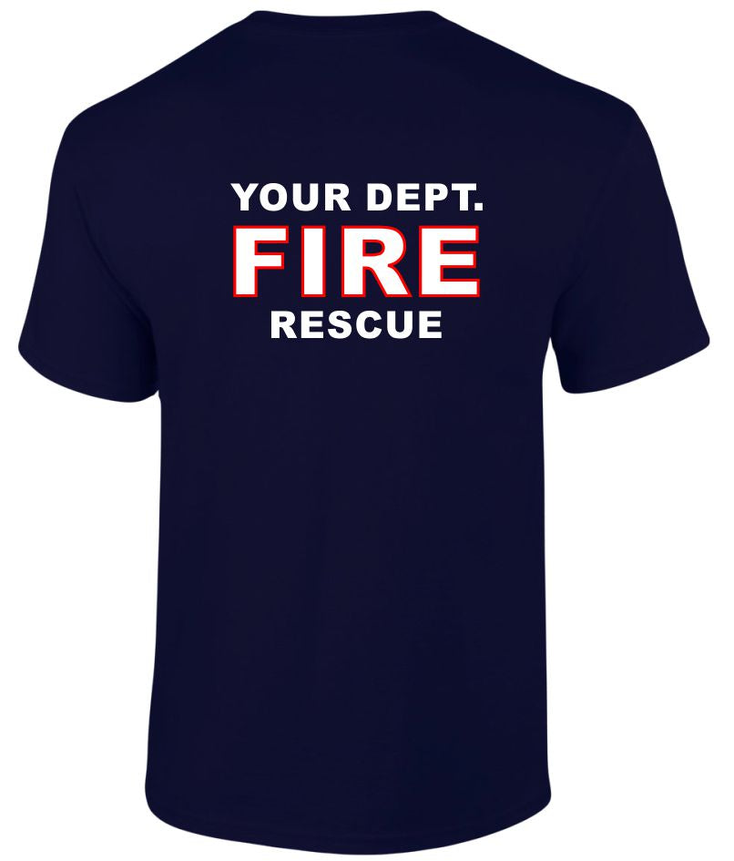 Cotton Station Fire T-Shirt (3 color options) Mass