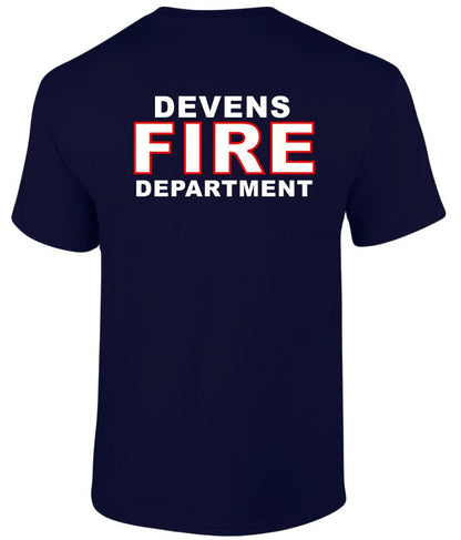 Devens Fire Cotton T-Shirt (3 color options)