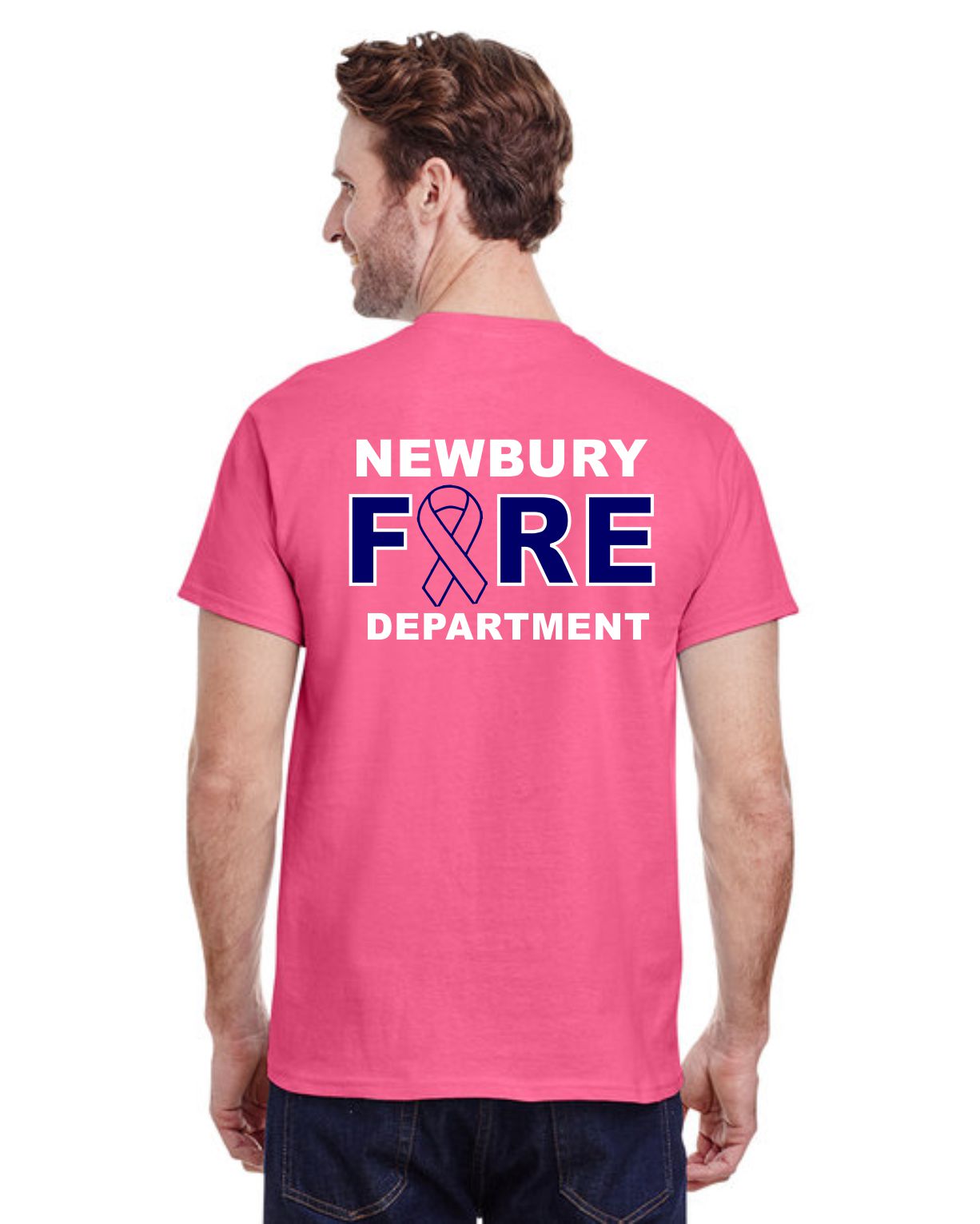 Men's Newbury Fire Breast Cancer Shirt