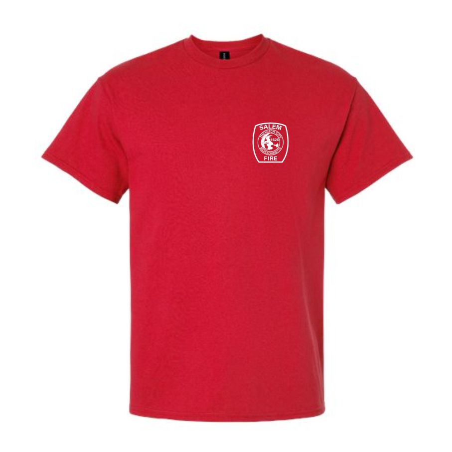 Custom Red Cotton Tee