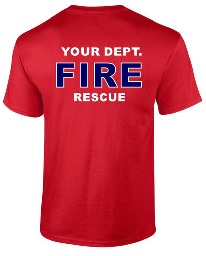 Cotton Station Fire T-Shirt (3 color options) Mass